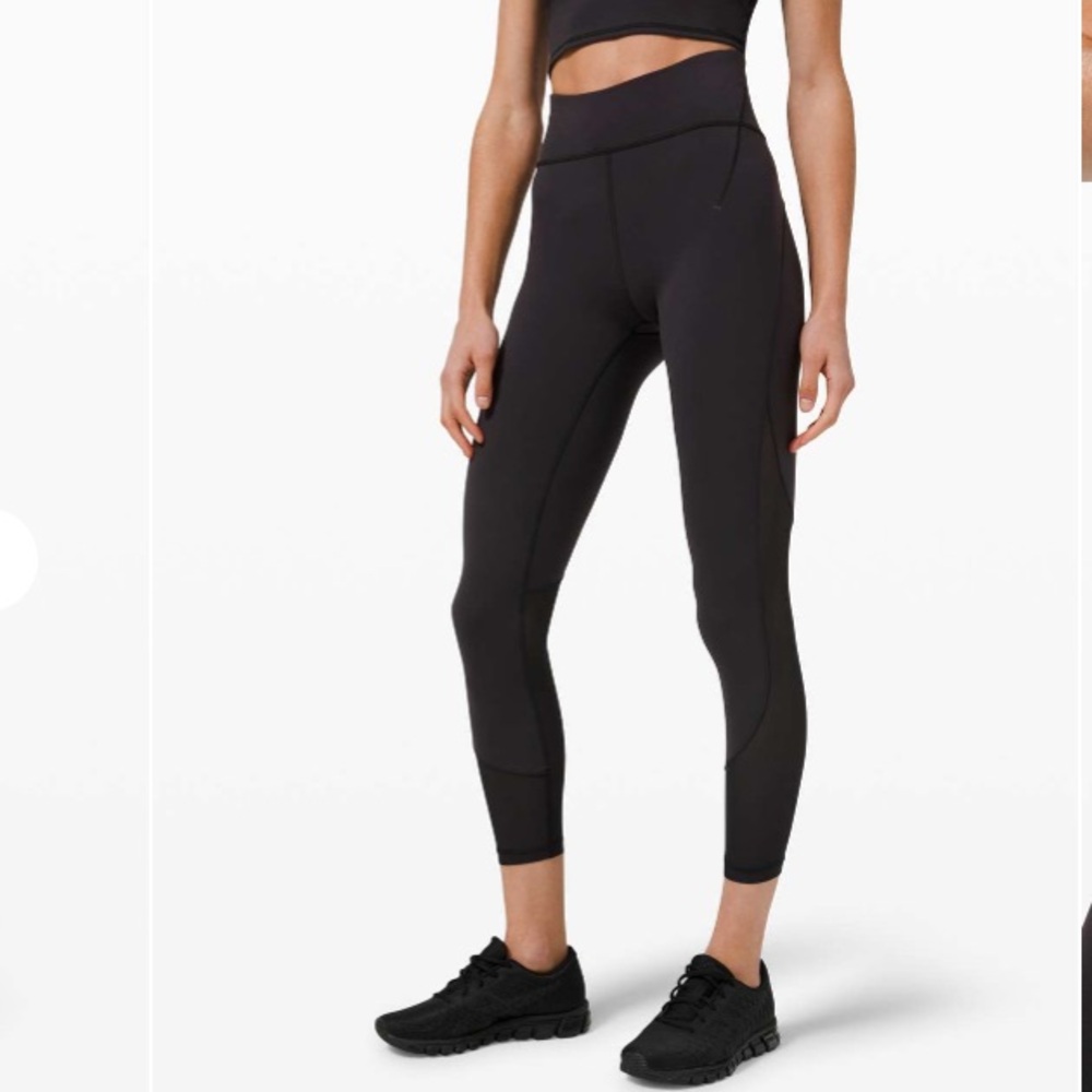 Lululemon Everlux and Mesh High-Rise Tight 25"
